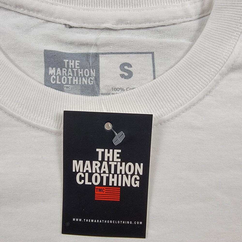 The Marathon Clothing Crenshaw Shirt Mens Small White Graphic Tee Streetwear - Picture 3 of 9